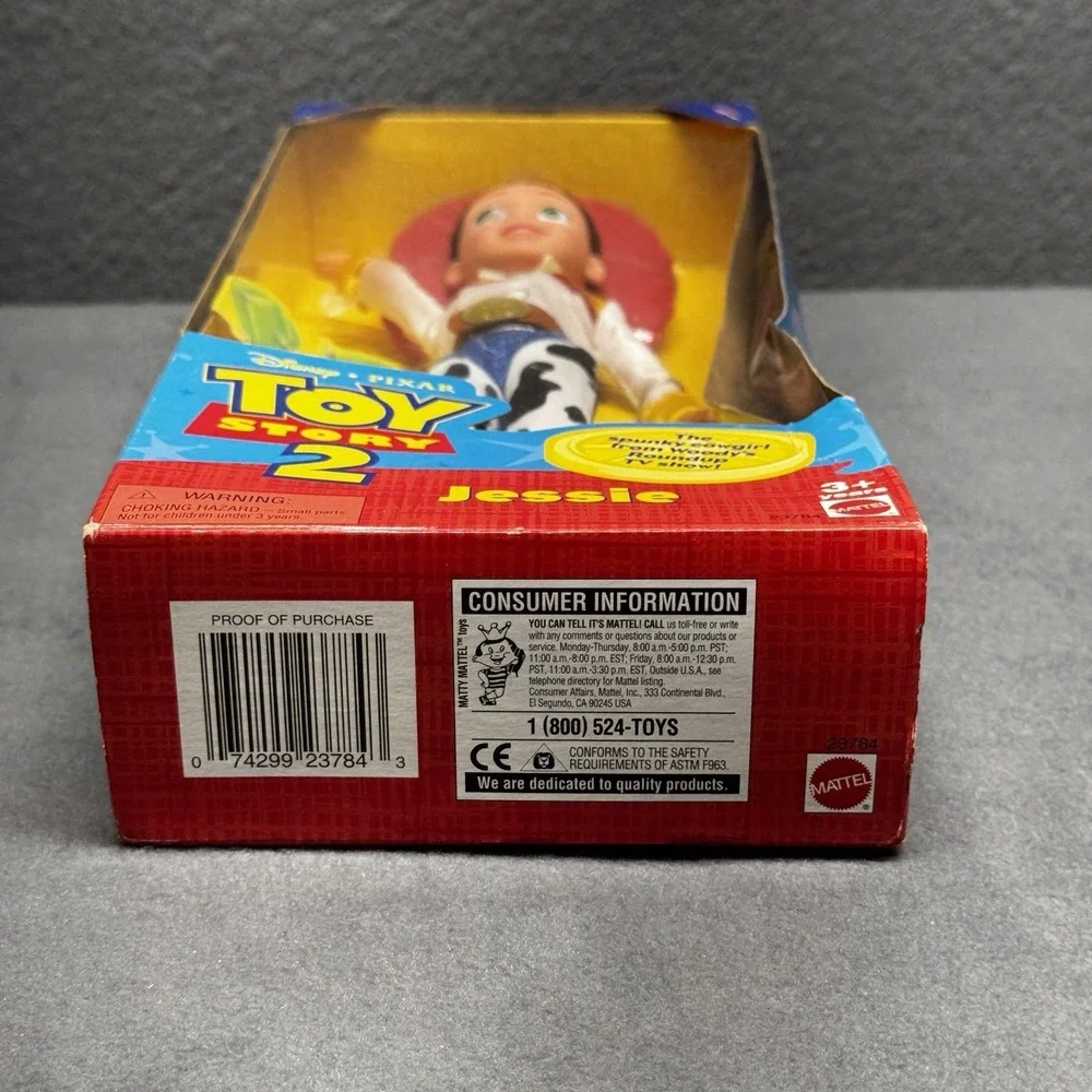Toy Story 2 Jessie Doll 1999 Mattel NIB Disney Pixar Cowgirl Figure NEW